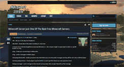 Desktop Screenshot of minecraftserver.com