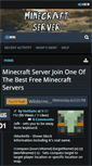 Mobile Screenshot of minecraftserver.com